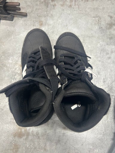 Used Adidas Wrestling Shoes Black Junior 04.5 11337-S000466706