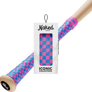 New NAKED GRIPS NEON CHECKERS 11347-50KNEONCHECK