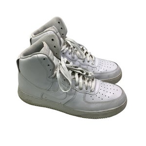 Used Nike AIR FORCE 1 Basketball Shoes M White Senior 12 11347-S000251953