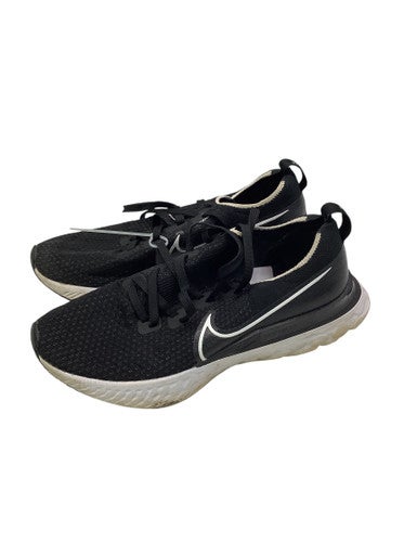 Used Nike REACT Running/X-Train Shoes M Black And White Senior 11 11347-S000251930