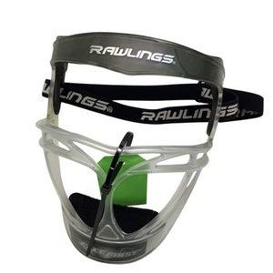 Used Rawlings FACE FIRST BB/SB Fielders Mask Clear One Size 11347-S000251902
