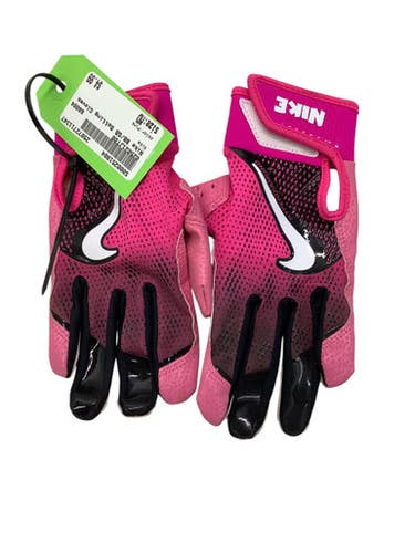 Used Nike BB/SB Batting Gloves Pink MD 11347-S000251904
