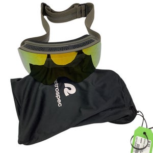 Used RETROSPEC GOGGLES Snow Goggles Adult Dark Green 11347-S000251899