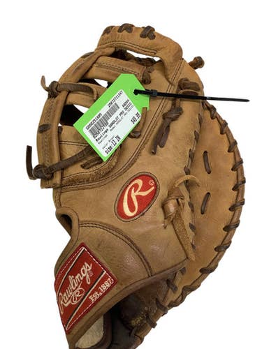 Used Rawlings SANDLOT PRO DESIGN BB/SB First Base RH Throw Brown 13" 11347-S000251895