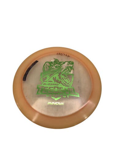 Used Innova BLIZZARD TEE DEVIL Disc Golf Driver Orange 11347-S000251869