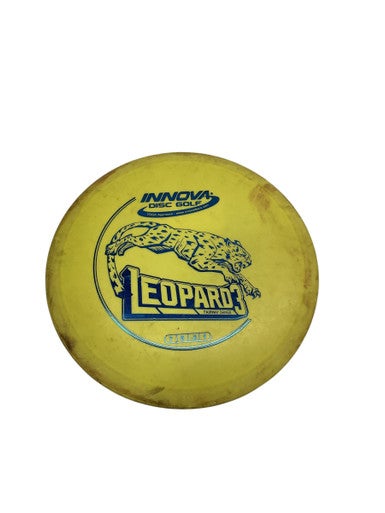 Used Innova LEOPARD 3 Disc Golf Driver Yellow 11347-S000251861