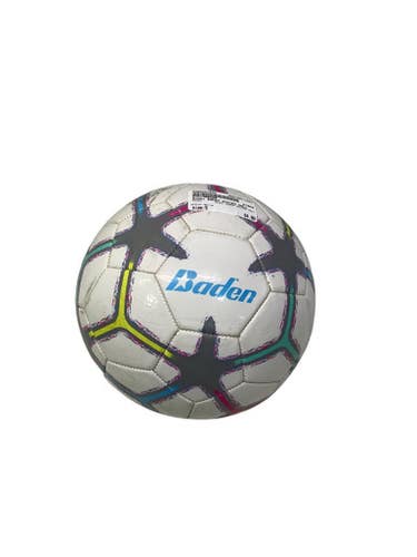 Used Baden BADEN SOCCER BALL All Size Soccer Ball White 5 11347-S000251834