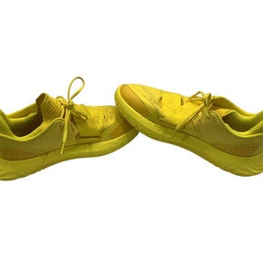 Used Under Armour Basketball Shoes M Yellow Senior 9.5 11347-S000251821