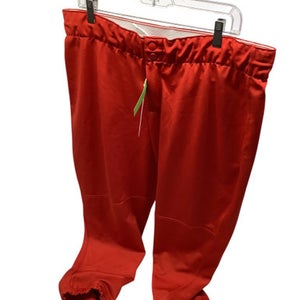 Used Wilson RED SB PANTS BB/SB Pant Womens Red 2X 11347-S000252032