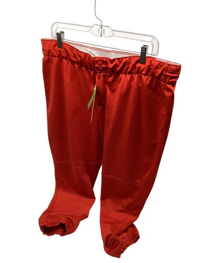 Used Wilson RED SB PANTS BB/SB Pant Womens Red 2X 11347-S000252032