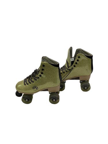 Used ROLLER GRL Senior Rec Fitness Skates Gold Senior 11 11347-S000252018