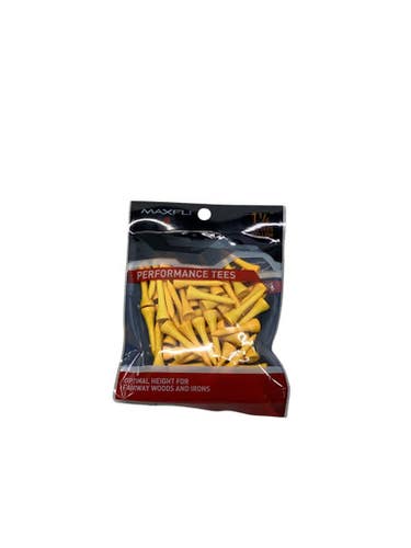 Used Maxfli 1 1/4 50 PERFORMANCE TEES Golf Accessory 11347-S000251997