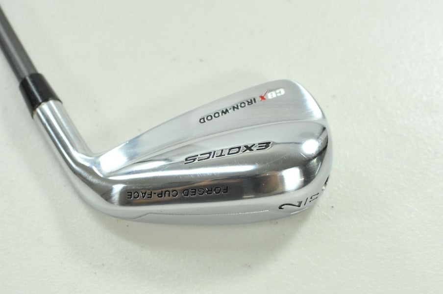 Tour Edge Exotics CBX Iron-Wood Satin 2-17* Driving Iron Stiff Graphite # 200229