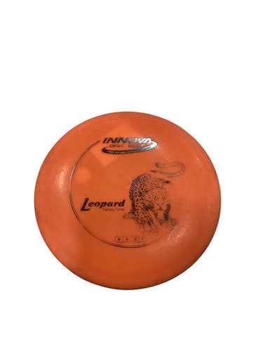 Used Innova DX LEOPARD Disc Golf Driver Orange 11884-S000049585