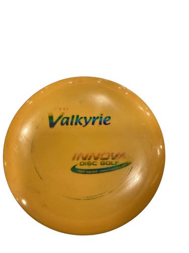 Used Innova PRO VALKYRIE Disc Golf Driver Yellow 11884-S000049573