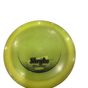 Used Innova CHAMPION SHRYKE Disc Golf Driver Yellow 11884-S000049570