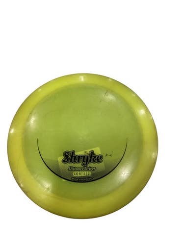 Used Innova CHAMPION SHRYKE Disc Golf Driver Yellow 11884-S000049570