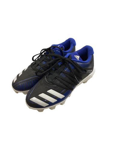 Used Adidas BASEBALL CLEATS BB/SB Cleats Black Junior 03 11884-S000049565