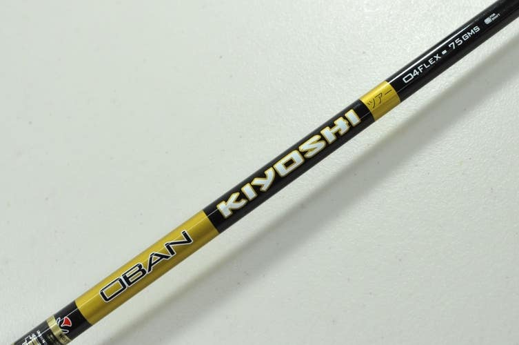 Oban Kiyoshi Black O4 75g Stiff Flex Callaway Driver Shaft 43.5"  # 200223