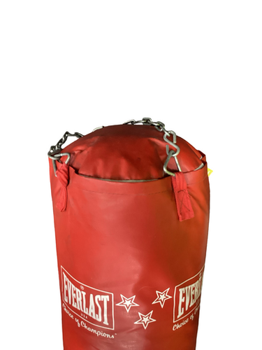 Used Everlast CHOICE OF CHAMPIONS Boxing Heavy Bag Red 60 lb 11613-S000164744