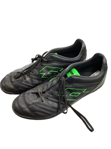 Used Lotto Soccer Turf Shoes Green Senior 10.5 11613-S000164716