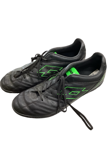 Used Lotto Soccer Turf Shoes Green Senior 10.5 11613-S000164716