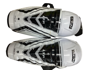 Used CCM LTP Youth Shin Guards White 10" 11613-S000164713