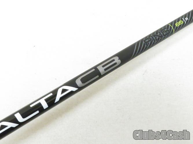 Alta CB 65 Black Regular Fairway 7 Wd Shaft +PING G425 G430 G440 Adapter LEFT LH