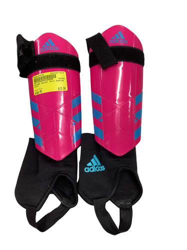 Used Adidas Soccer Shin Guards Junior Pink MD 11613-S000164535