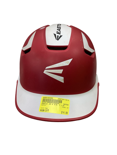 Used Easton JR Batting Helmet No Mask Red S/M 11613-S000164490