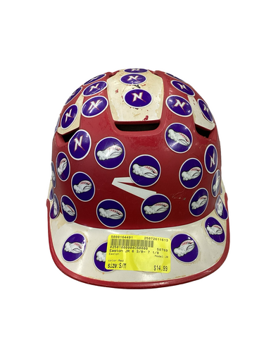 Used Easton JR Batting Helmet No Mask Red S/M 11613-S000164491