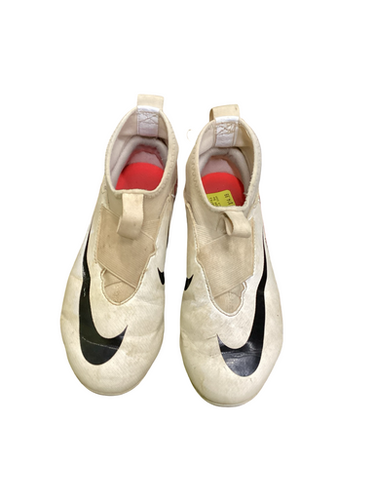 Used Nike MERCURIAL AIR ZOOM Soccer Cleats Red And White Junior 02 11613-S000164420