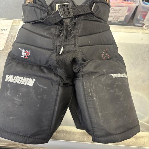 Junior Size M/L Vaughn Velocity V7 JR XR Ice Hockey Goalie Pants