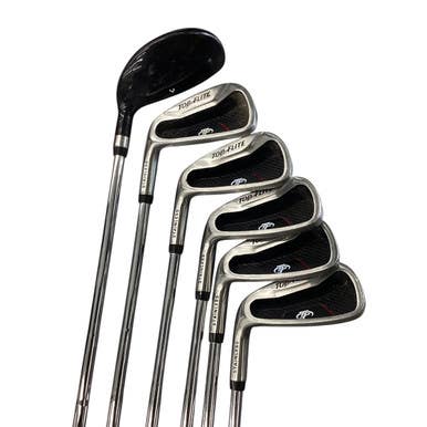 Used Top Flite STAINLESS Mens Iron Set LH 5I-PW 11760-S000079576