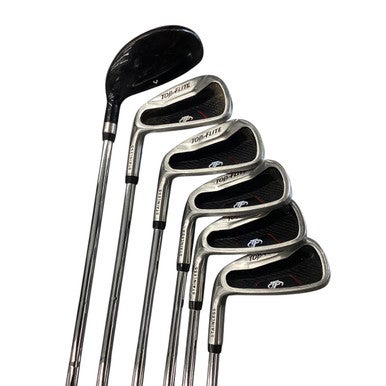 Used Top Flite STAINLESS Mens Iron Set LH 5I-PW 11760-S000079576