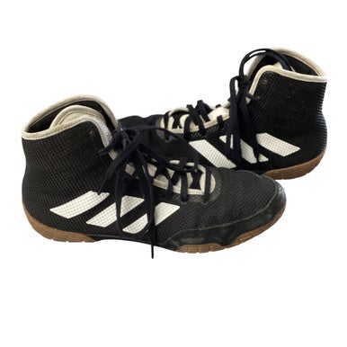 Used Adidas Wrestling Shoes Black Senior 8 11760-S000079572