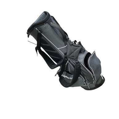 Used Taylormade STAND BAG Mens Cart Bag Grey 11760-S000079567