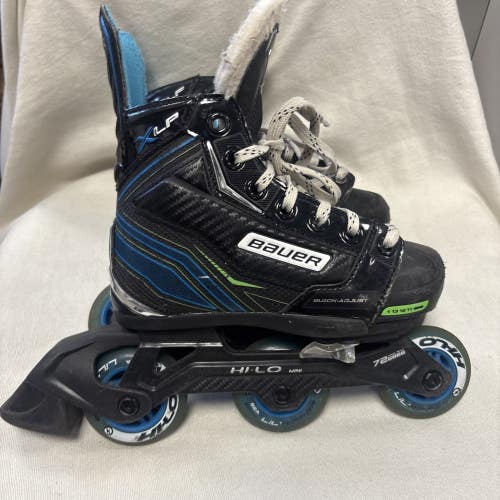 Junior Adjustable Size 11, 12, 13, 1 Bauer XLP Inline Skates Rollerblades