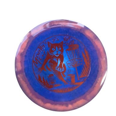 Used MOOKYS CUP Disc Golf Driver Navy Blue 11479-S000400059