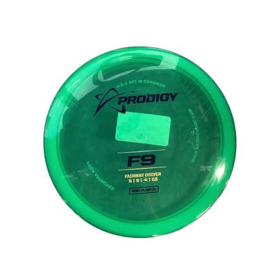 Used Prodigy F9 400 PLASTIC Disc Golf Driver Green 11479-S000400048