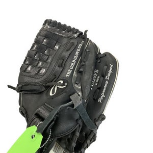 Used Rawlings 11INCH DERRICK JETER BB/SB Glove RH Throw Black 11" 11479-S000400032