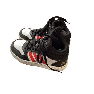 Used Adidas Basketball Shoes Y Black And White Junior 01 11479-S000400007