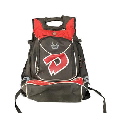 Used Demarini BAT BACKPACK BB/SB Player Backpack Red 11479-S000400005