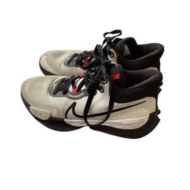 Used Nike REACT Basketball Shoes M White Senior 6.5 11479-S000400002