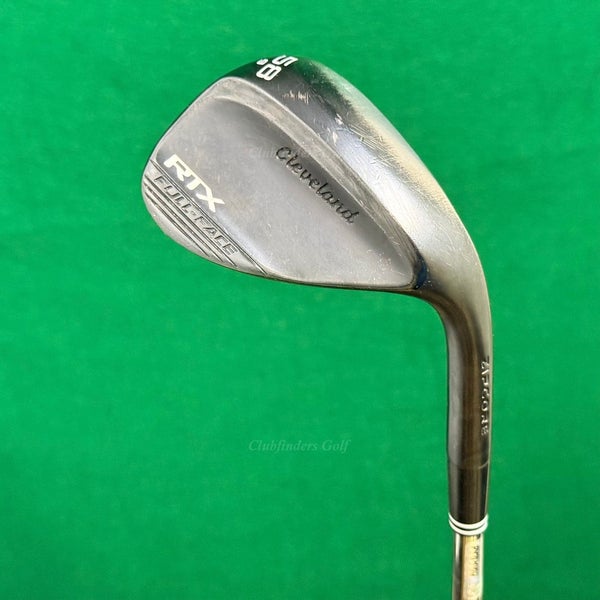 Cleveland RTX Zipcore FULL-FACE Black 58-9 58 Lob Wedge DGTI Spinner Steel