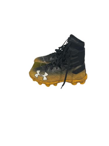Used Under Armour Jr FB Cleats Yellow Junior 04 11847-S000027994