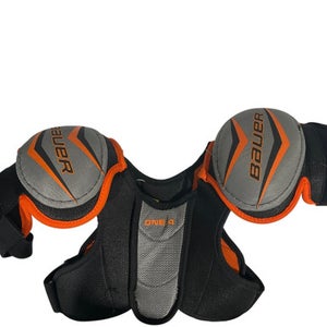 Used Bauer ONE4 SHOULDER PADS Youth Shoulder Pads SM 11847-S000028075