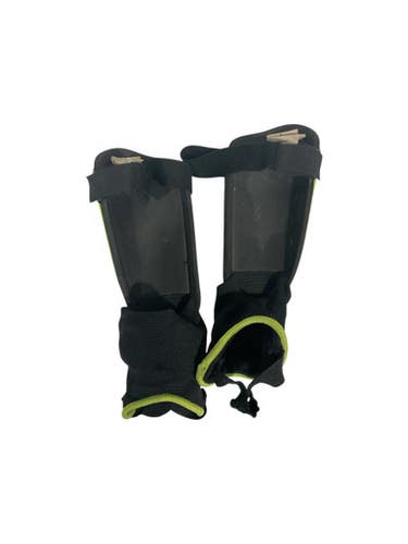 Used Dsg Soccer Shin Guards Youth Neon Green LG 11847-S000028073