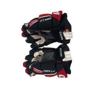 Used CCM FT680 Junior Gloves Red 10" 11847-S000028051
