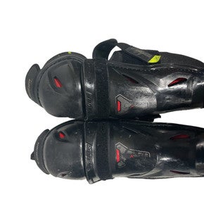 Used Bauer VAPOR 3X Junior Shin Guards Black 11" 11847-S000028048